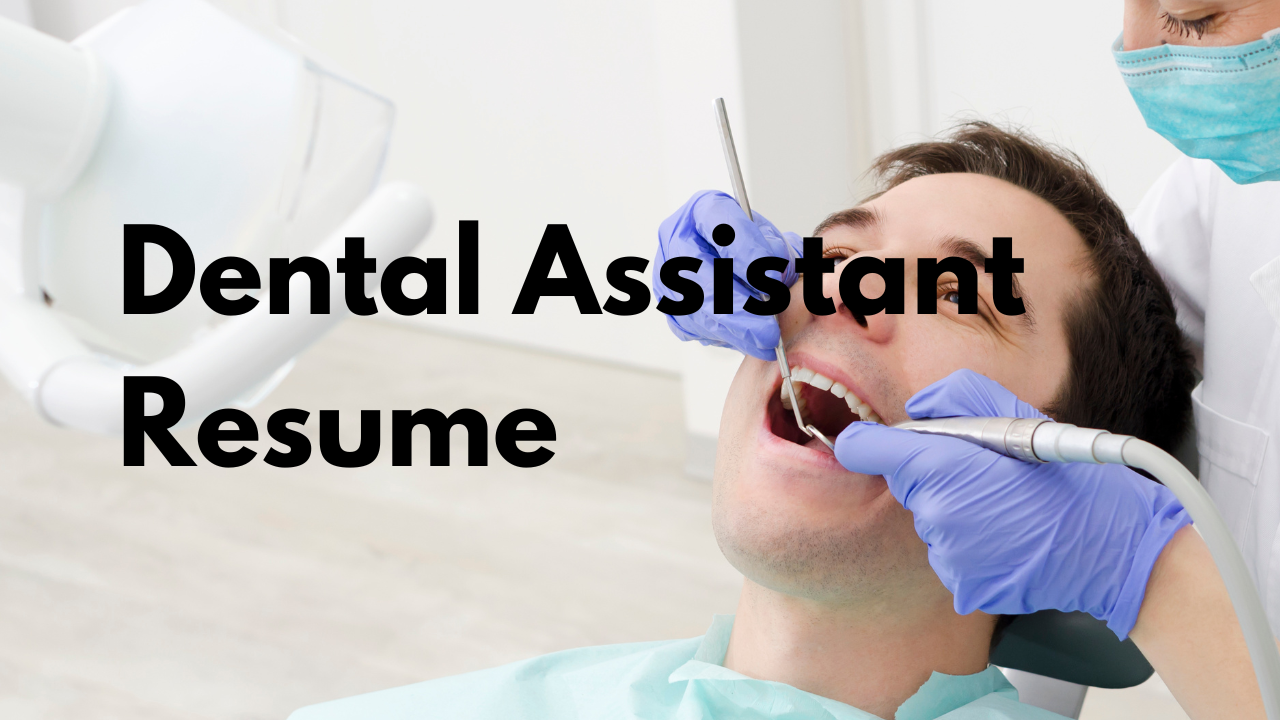 Dental Assistant Resume Vantage Resume